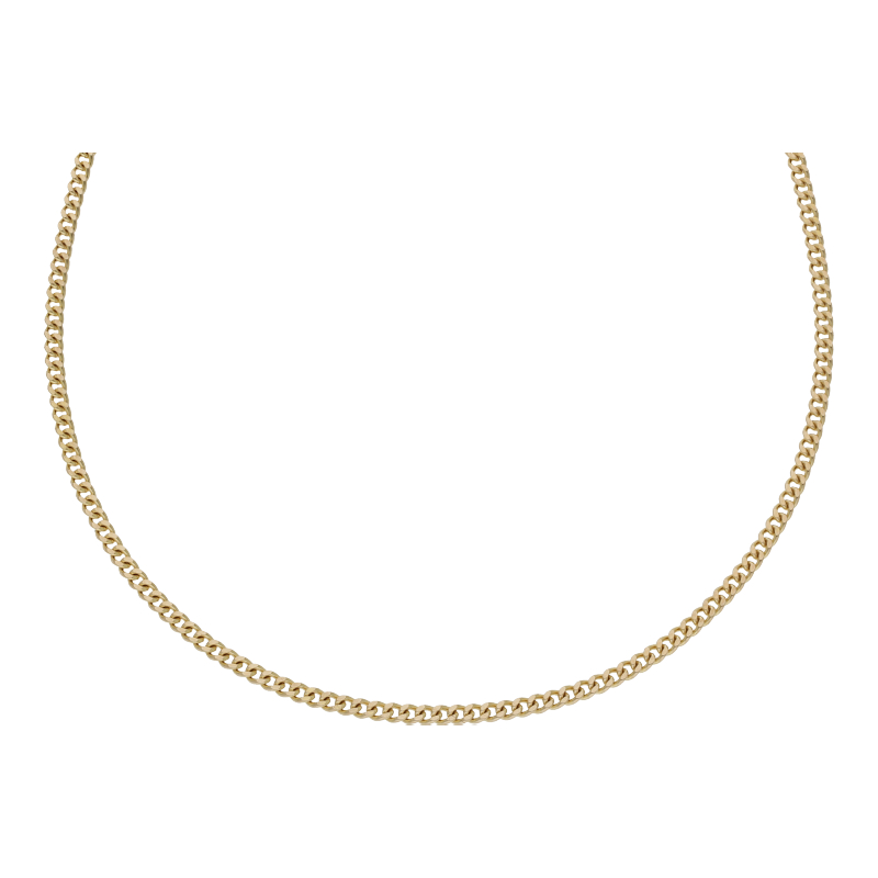 Panzerkette 44 cm Länge 333/ 8 K gold