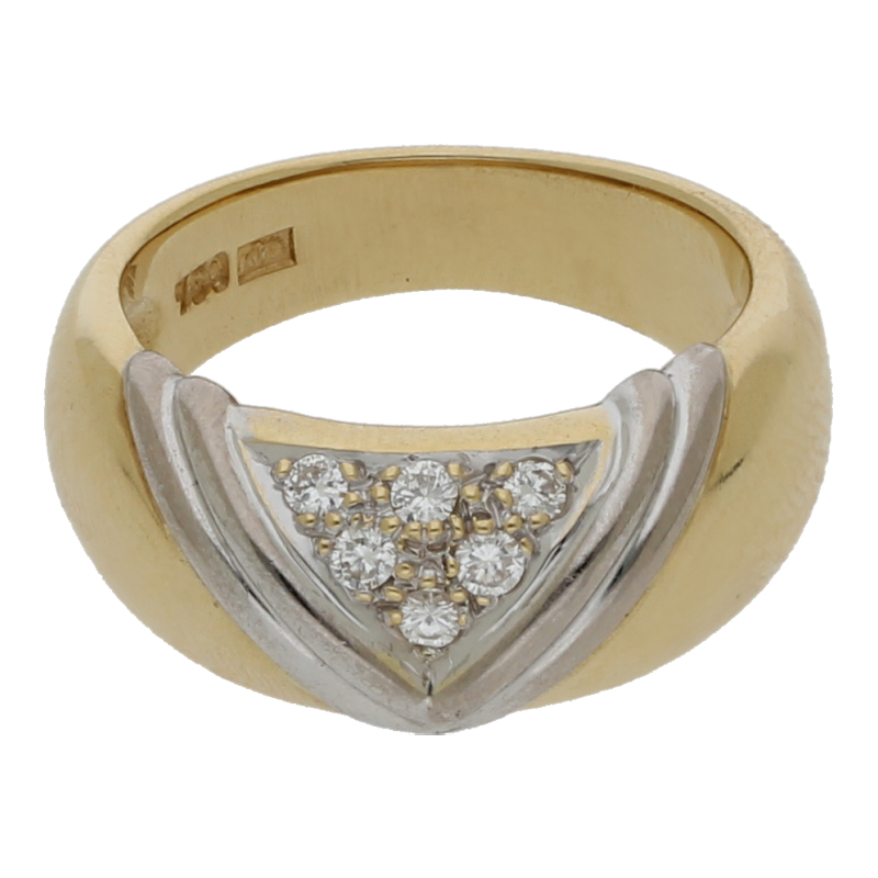 Brillant Ring 750/ 18 K  Gold