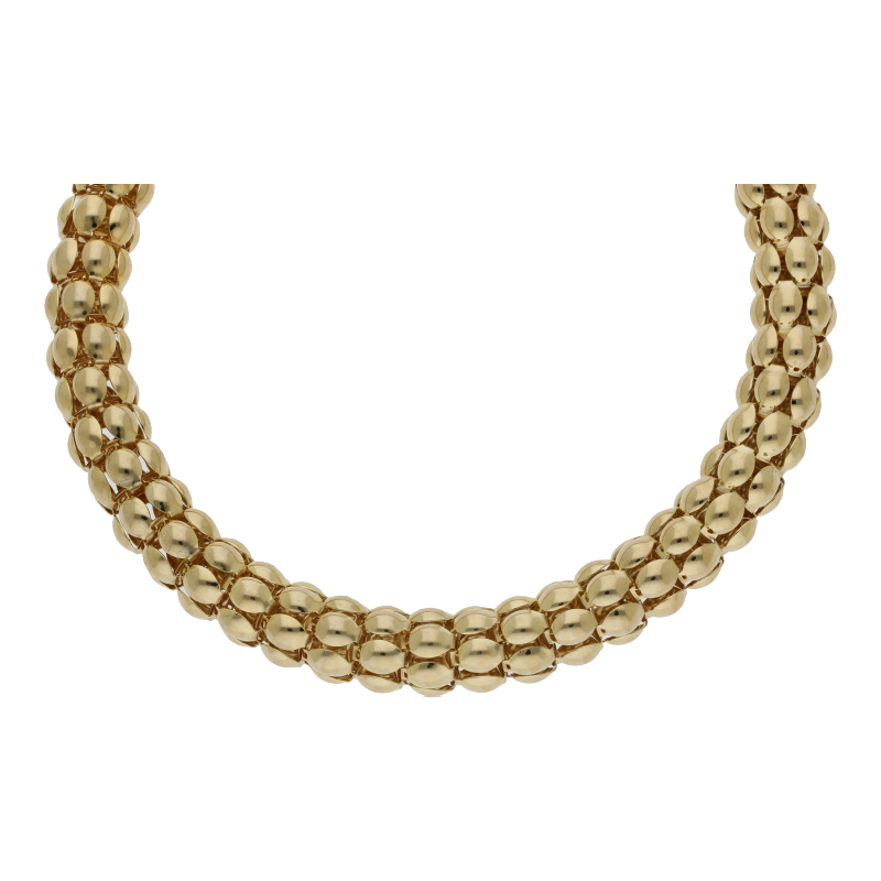 Collier 54 cm Länge 585/ 14 K Gold