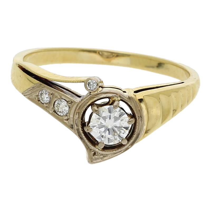 Brillant Ring 585/ 14 K Gold