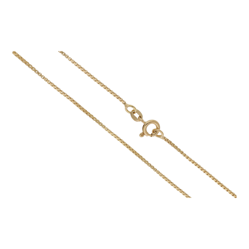 Halskette 750 /18 K Gelbgold Venezianerkette Breite 1,2 mm Länge 70 cm