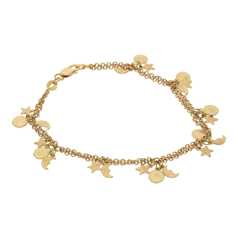 Armband 19 cm Länge 585/ 14 K Gold