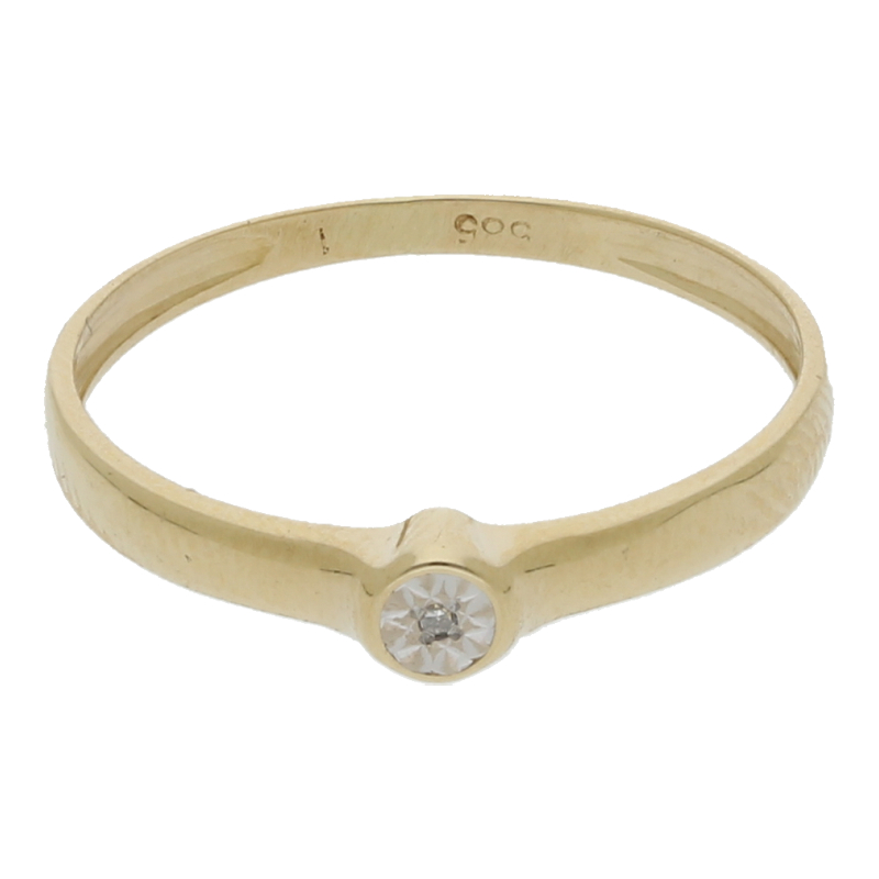 Diamant Ring 585/ 14 K Gold