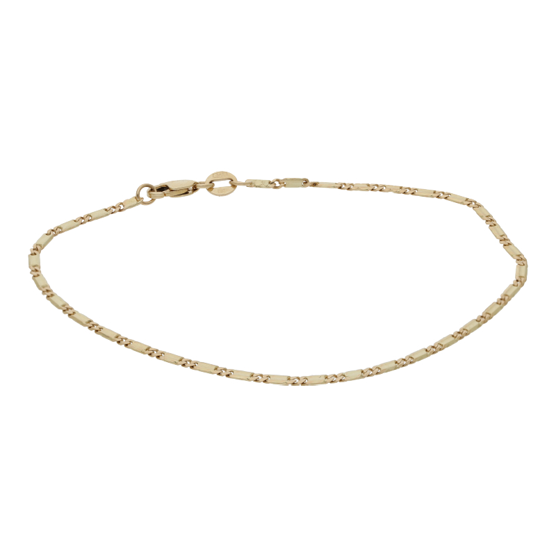 Armschmuck 585/14 K Gelbgold Breite 1,7 mm Länge 19 cm