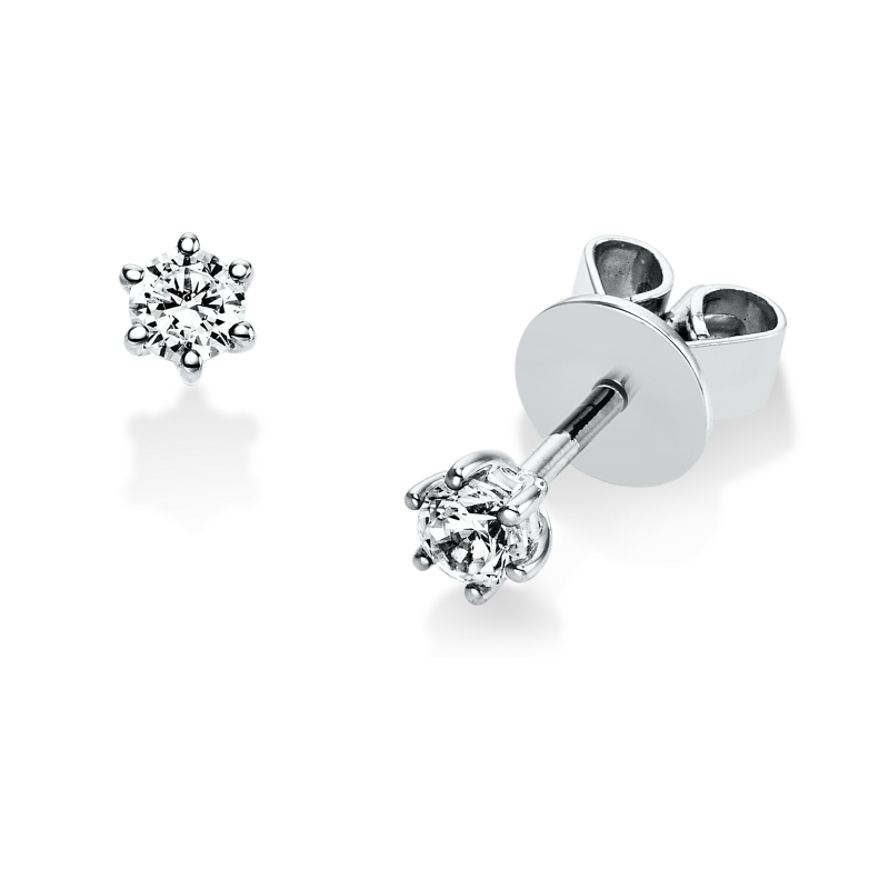 Brillant Ohrstecker 0,20 ct lupenrein hochfeines Weiß