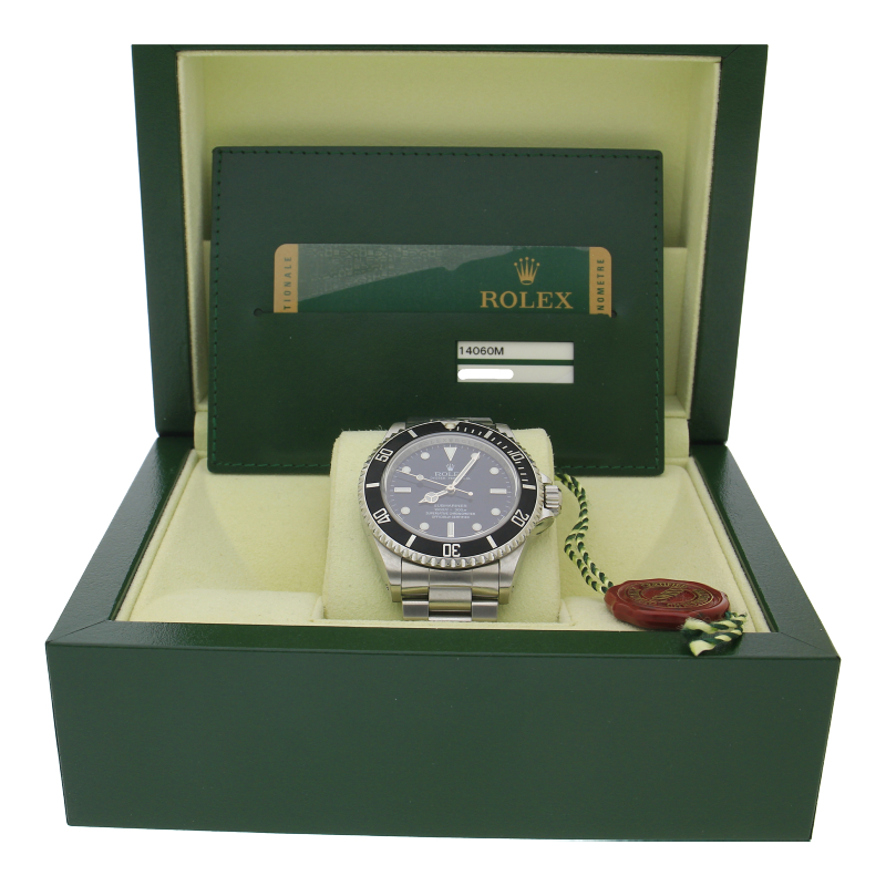 Rolex Submariner No Date 14060M Box + Papiere 2008 Neue Revision 40 mm