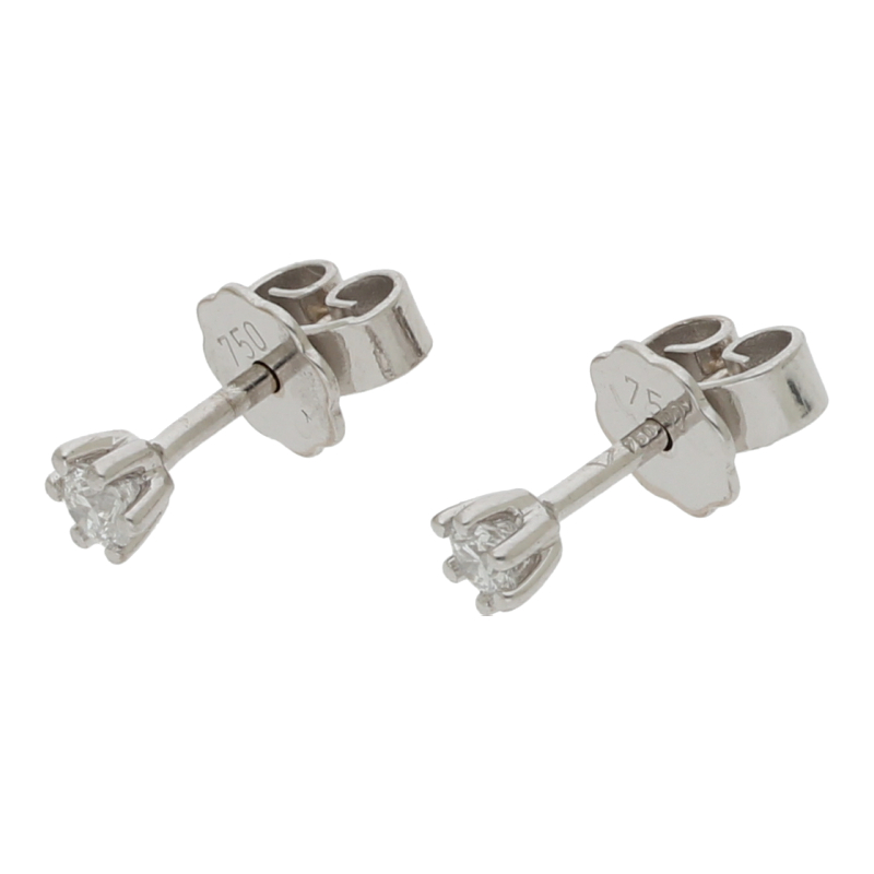 Brillant Ohrstecker 750/ 18 K Gold