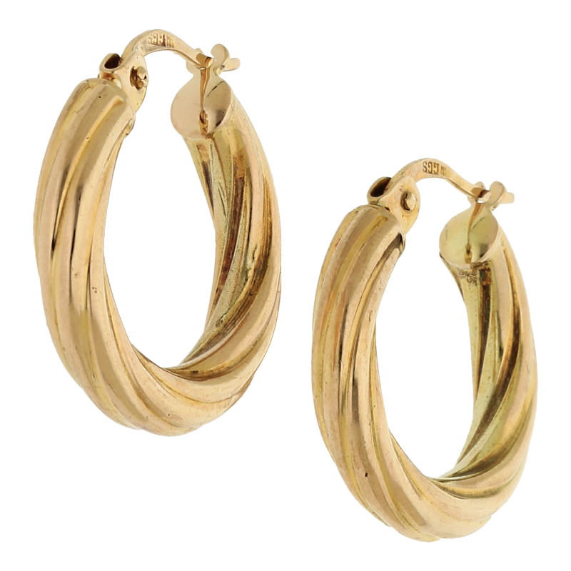 Creolen 333/ 8 K Gold