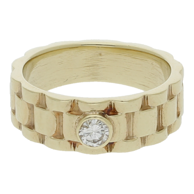 Brillant Ring 585/ 14 K Gold