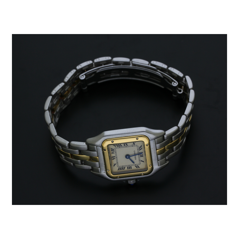 Cartier Panthère 166921 Stahl Gold Quarz Revision 09/2026