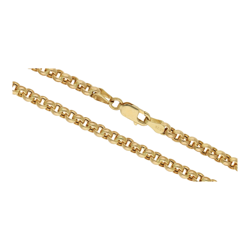 Halskette 585/14 K Gelbgold Ankerkette Breite 3,7 mm Länge 45 cm