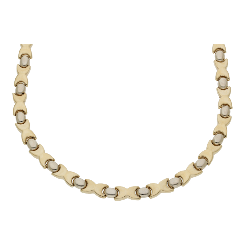 Collier 39 cm Länge 585/ 14 K Gold