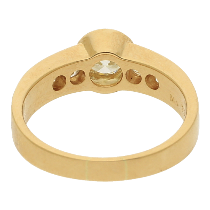 Brillant Ring ca. 1,5 ct/18K/750 Gold /NP. ca. 6500€