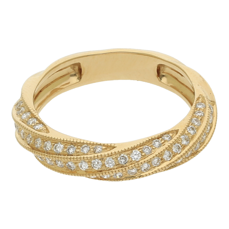 Brillant Paveering 585/ 14 K Gold