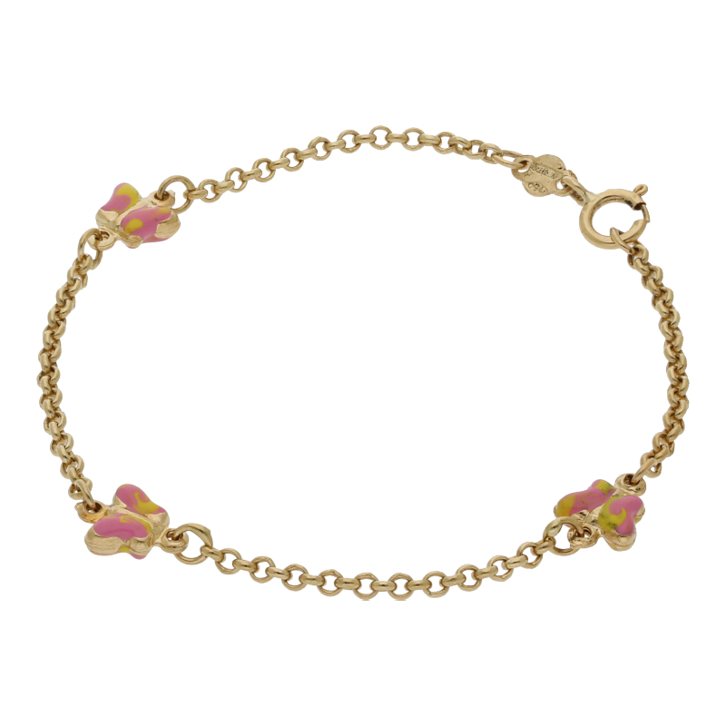 Kinder Armband 750/ 18 K Gold