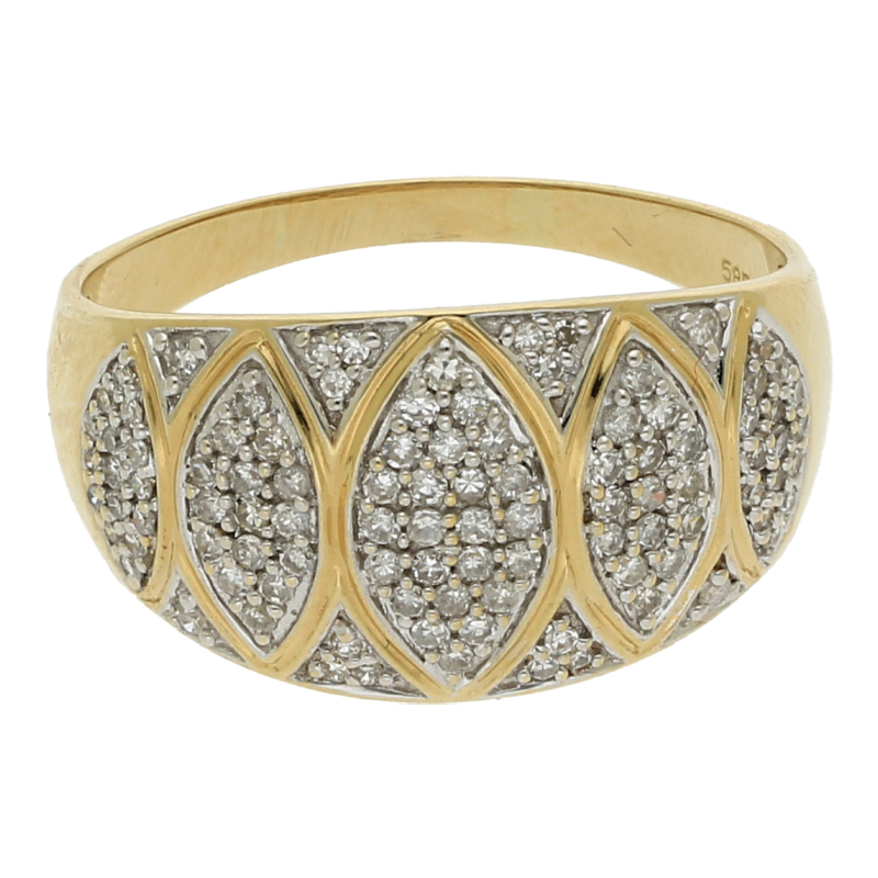 Brillant Ring 585/ 14 K Gold