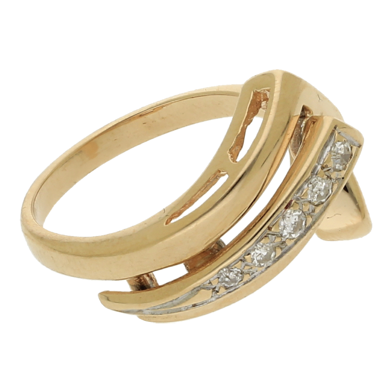 Diamant Ring 585/ 14 K Gold