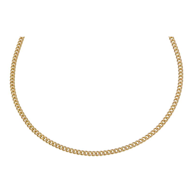 Halskette 333/8 K Gelbgold Panzerkette Breite 2,0 mm Länge 50 cm