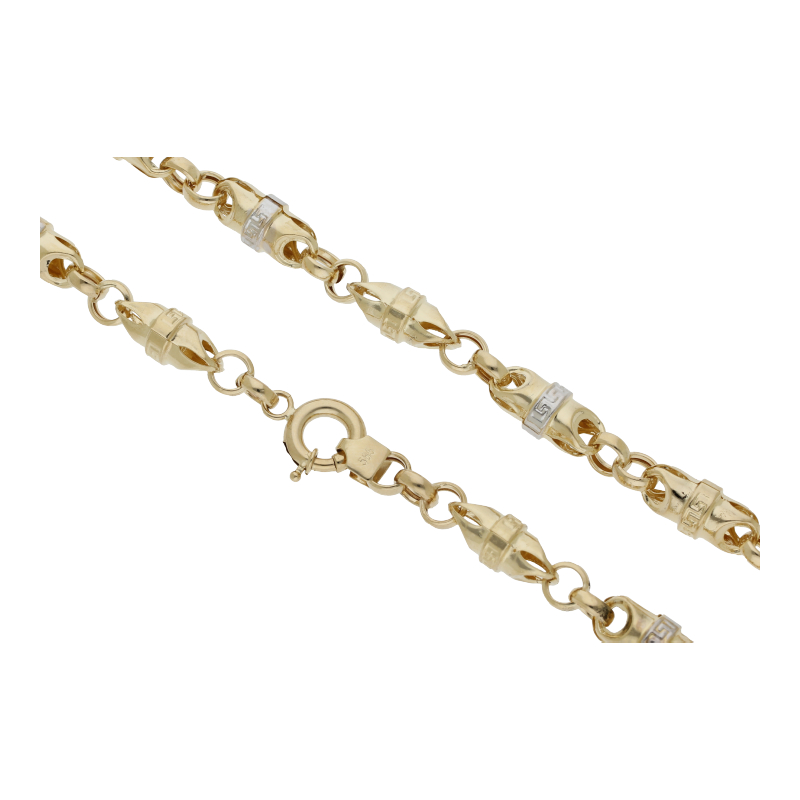 Halskette 585/14 K Gelbgold Breite 7,0 mm Länge 60 cm