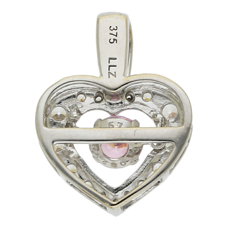 Herz Anhänger 375/ 9 K Gold