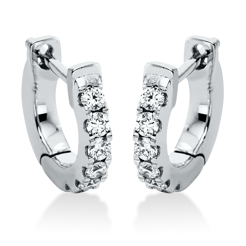 Brillant Creolen 0,20 ct 750/ 18 K Gold