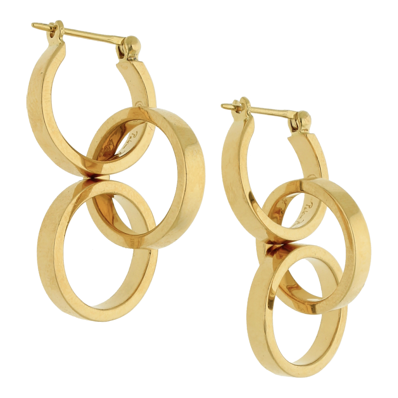 Tiffany & Co Paloma Picasso Creolen 750/ 18 K Gold
