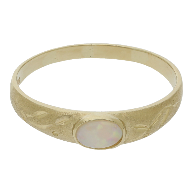 Opal Ring 585/ 14 K Gold