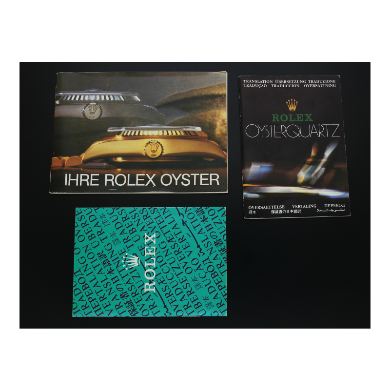 Rolex Datejust Oysterquartz 17000 Stahl 36 mm Box Unterlagen ca. 1984