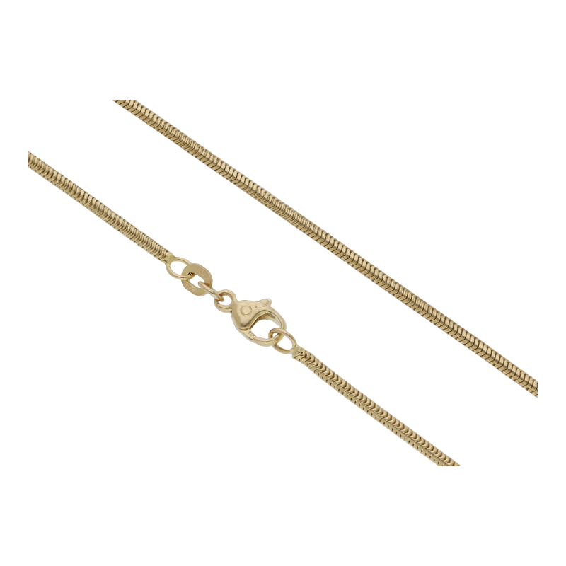 Schlangenkette 42 cm Länge 585/ 14 K Gold