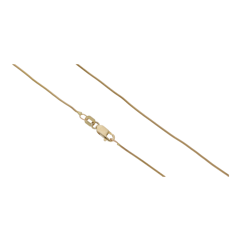 Schlangenkette 44 cm Länge 585/ 14 K Gold