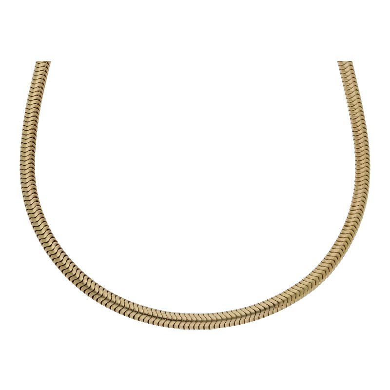 Schlangenkette 42 cm Länge 333/ 8 K Gold