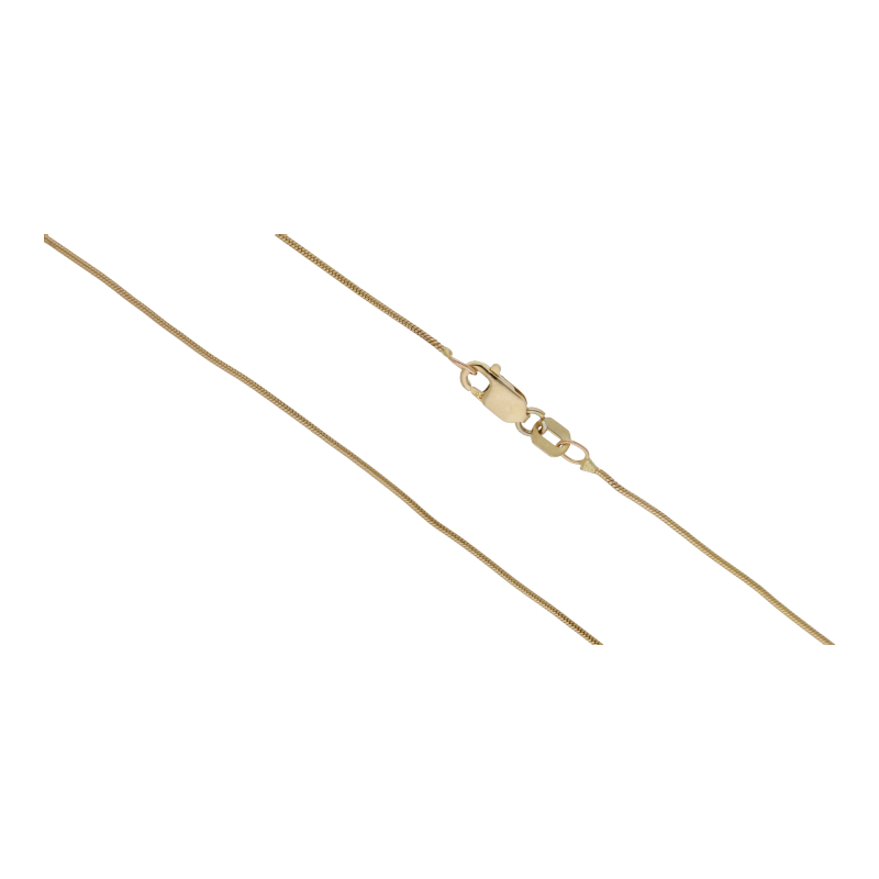 Schlangenkette 44 cm Länge 585/ 14 K Gold