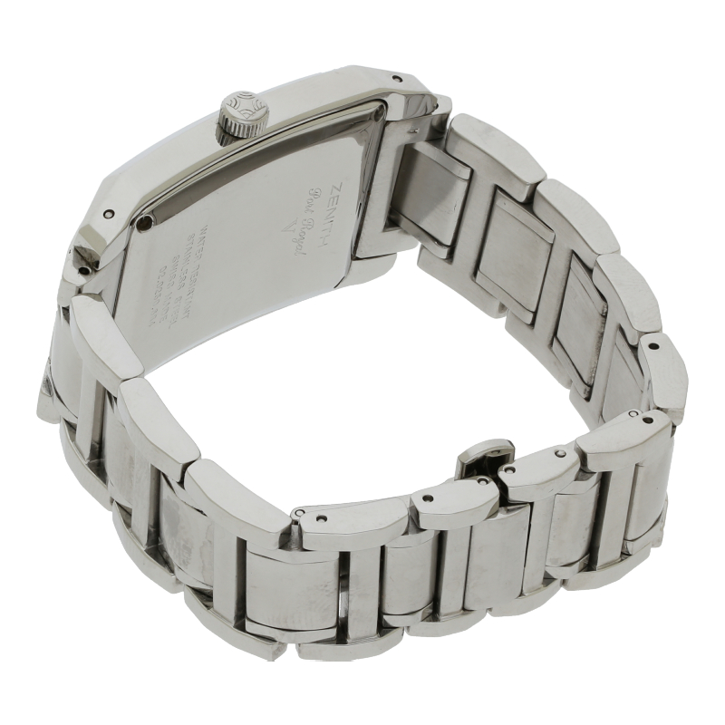 Zenith Elite Port Royal Automatik Edelstahl Ref. 02.0250.684 Box & Papiere