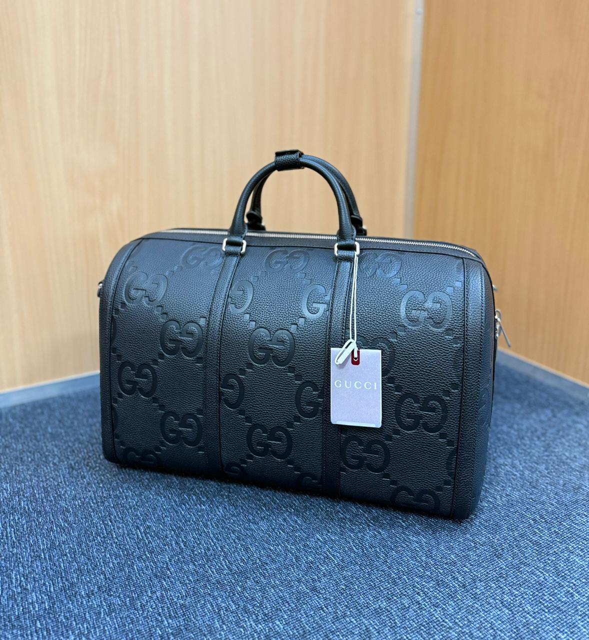 Gucci Jumbo GG Duffle Bag 725282 Leder Reisetasche NP 2980€