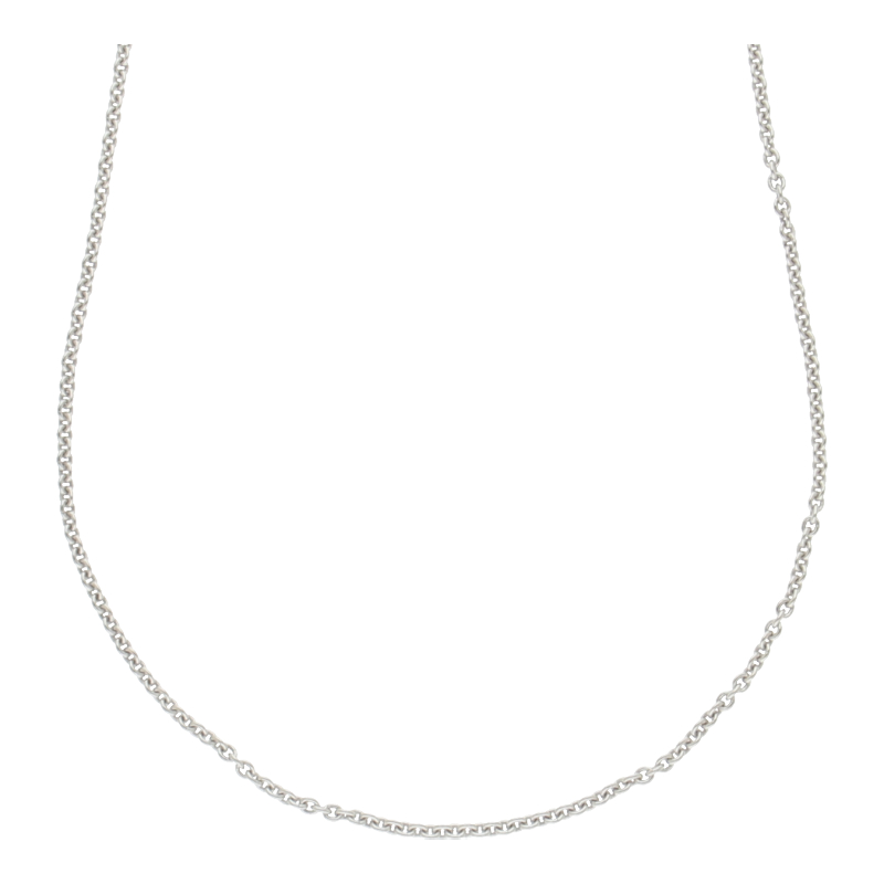 Ankerkette 925/ Silber rhodiniert 45 cm Länge