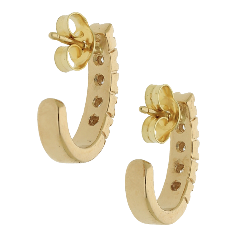 Brillant Ohrstecker 585/ 14 K Gold