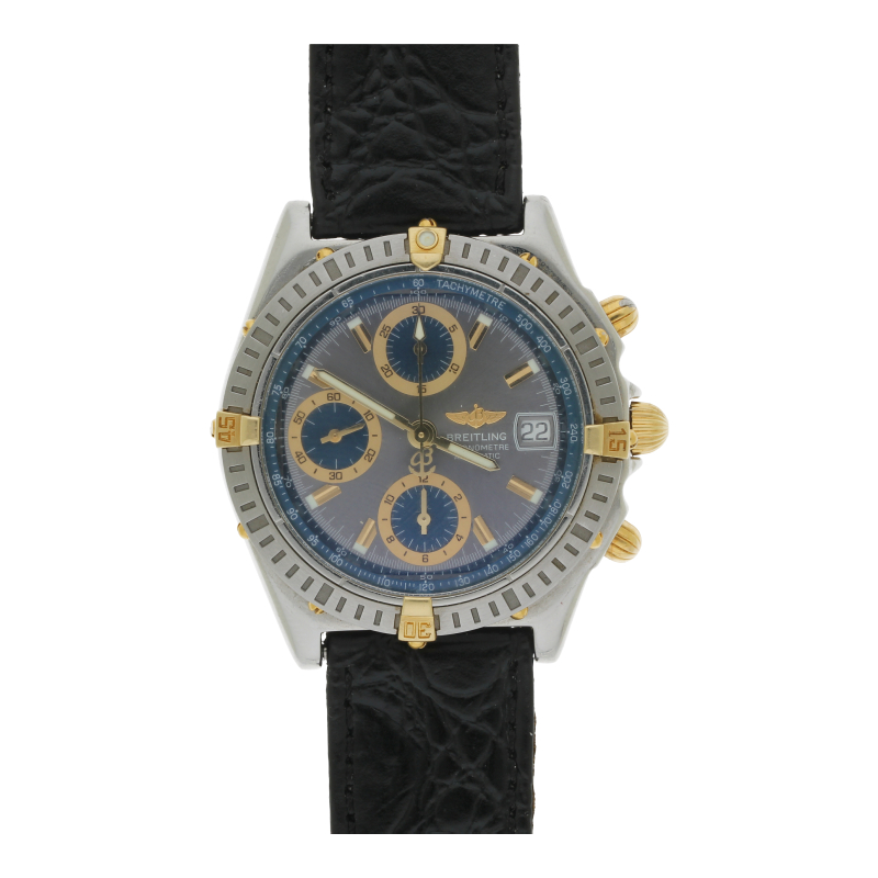 Breitling Chronomat B13352 Stahl/Gold Automatik Chronograph 39mm COSC Gebraucht