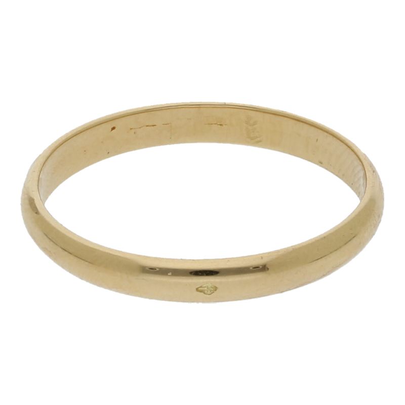 Ring 750 /18 K Gelbgold Trauring