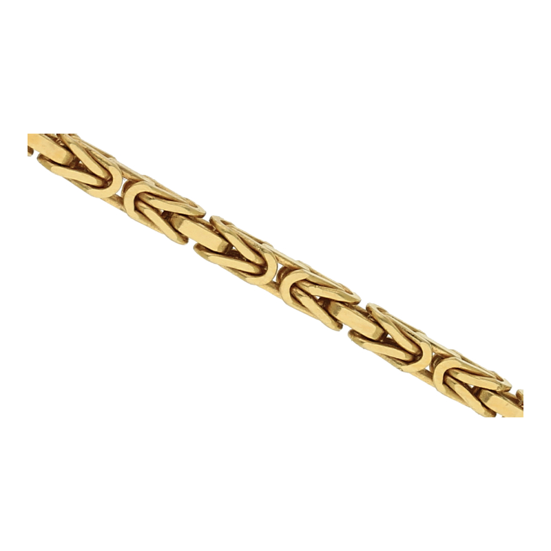 Königskette 60 cm Länge 585/ 14 K Gold