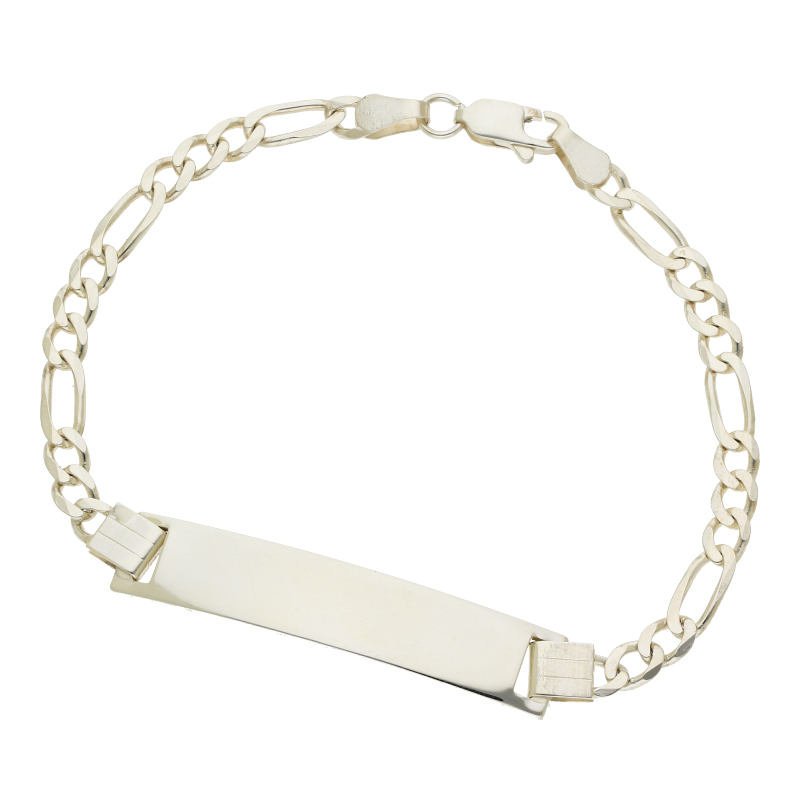 Id.-Armband 20 cm Länge 925/ Silber