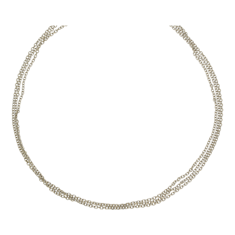 Anker Kette 3-reihig 42 cm Länge 585/ 14 K Gold