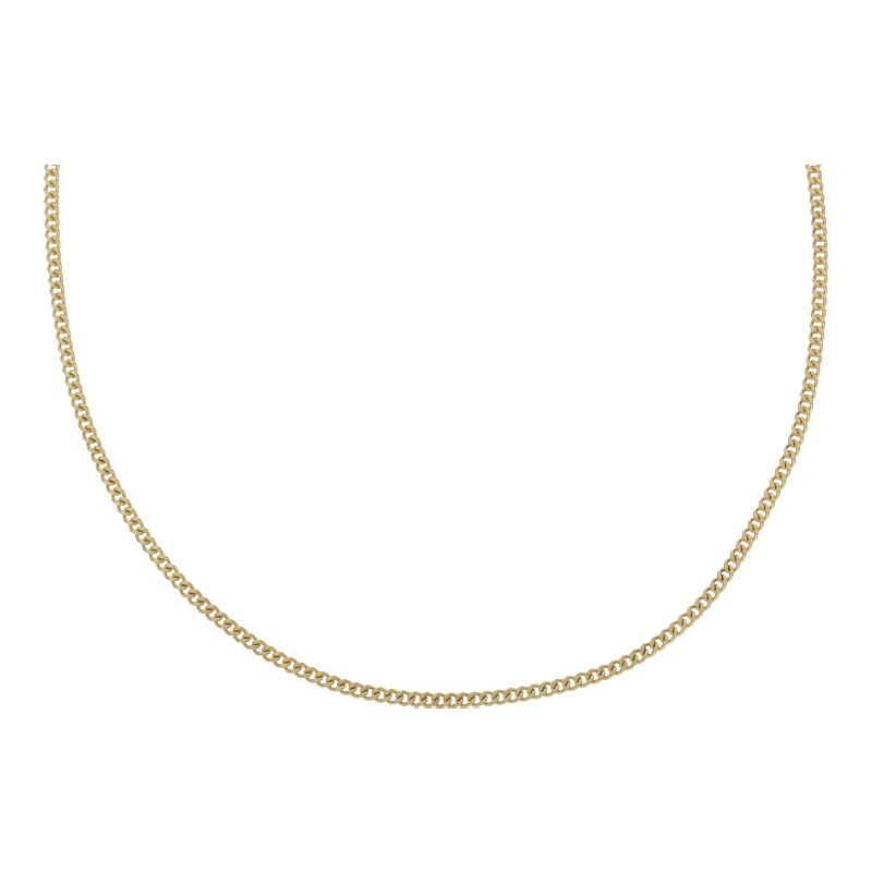 Panzer Kette 40 cm Länge 333/ 8 K Gold