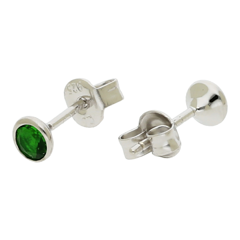 Ohrstecker 925/ Silber rhodiniert