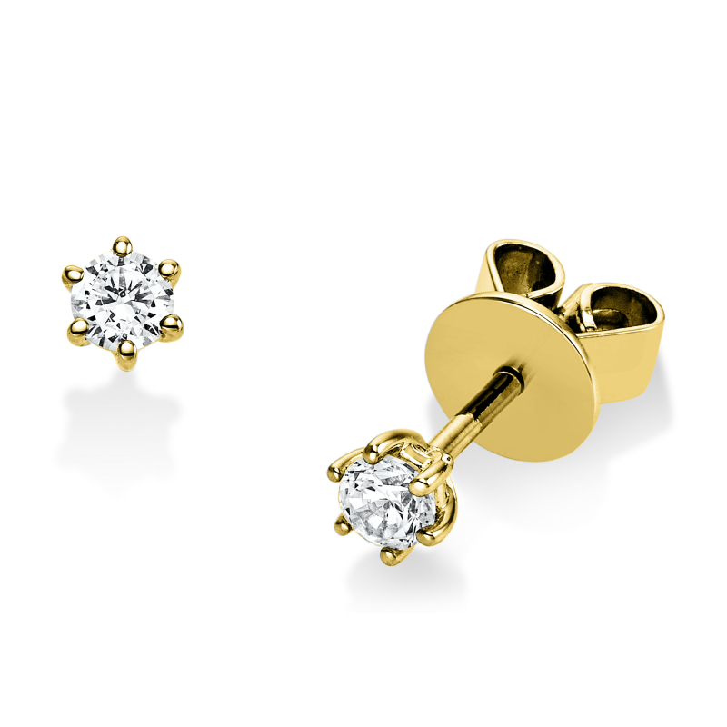 Brillant Ohrstecker 0,25 ct 750/ 18 K Gold