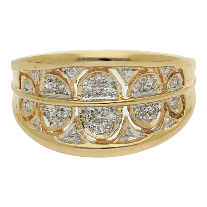 Diamant Ring 585/ 14 K Gold
