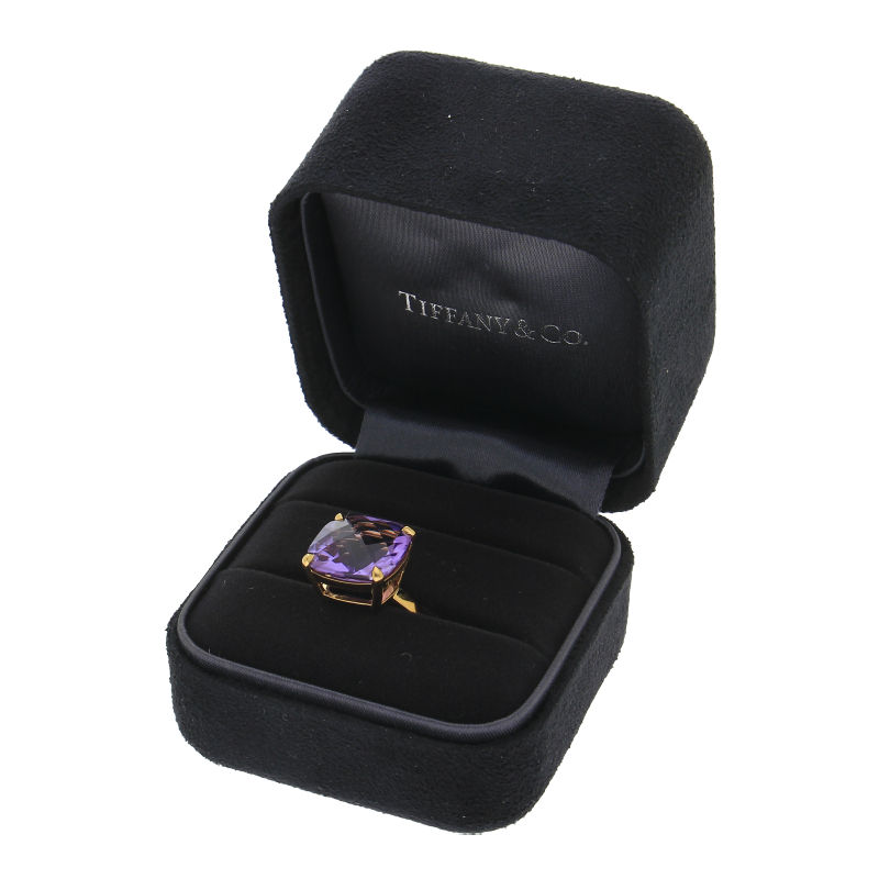 Amethyst Cocktail Ring von Tiffany & Co. Zertifikat 3500€