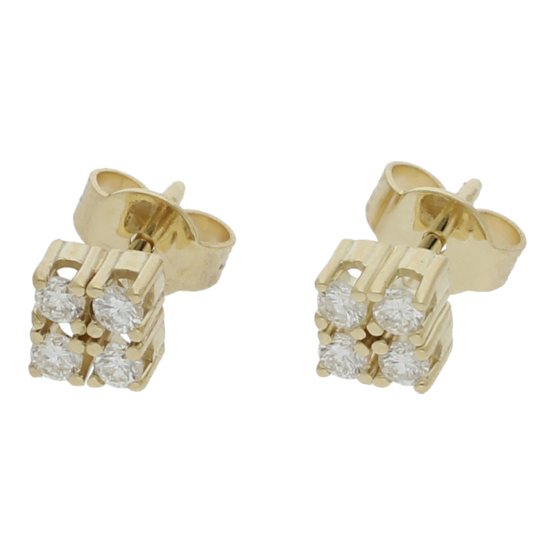 Brillant Ohrstecker 585/ 14 K Gold