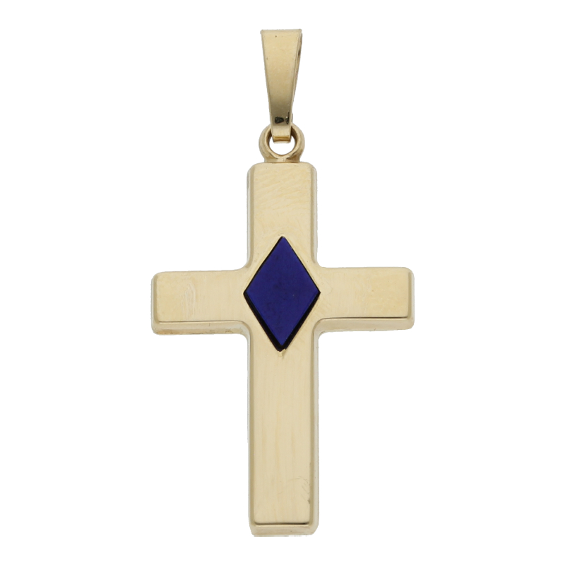 Anhänger Kreuz 333/ 8 K Gold