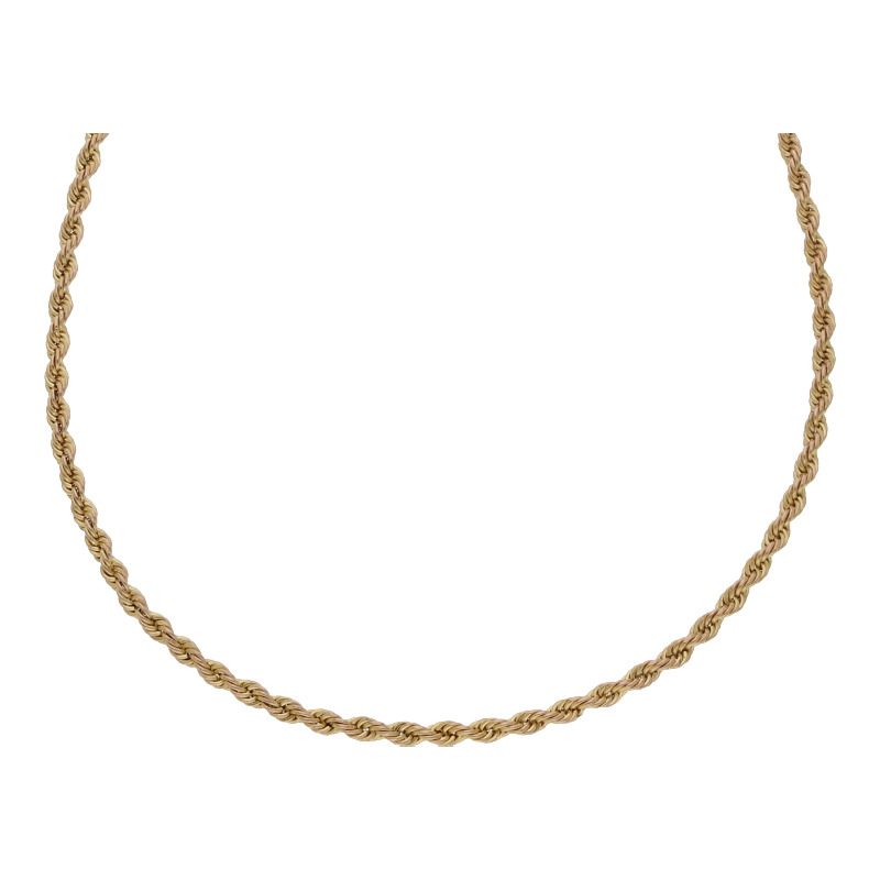Kordelkette 585 Gold 55 cm 1,9 mm