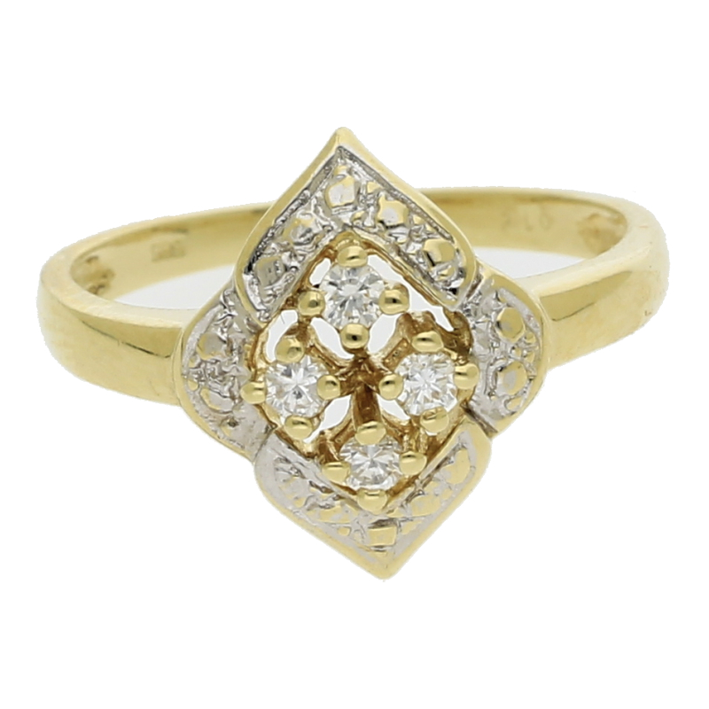 Brillant Ring 585/ 14 K Gold